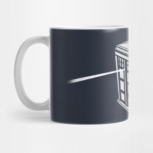 dark side of the tardis Mug